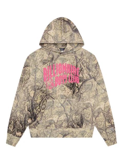 patterned hoodie by BILLIONAIRE BOYS CLUB
