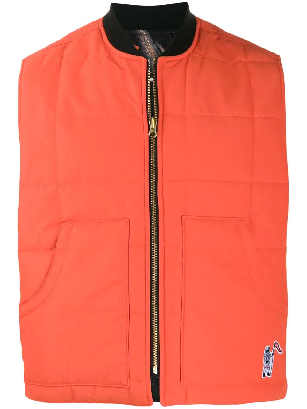 reversible padded gilet by BILLIONAIRE BOYS CLUB