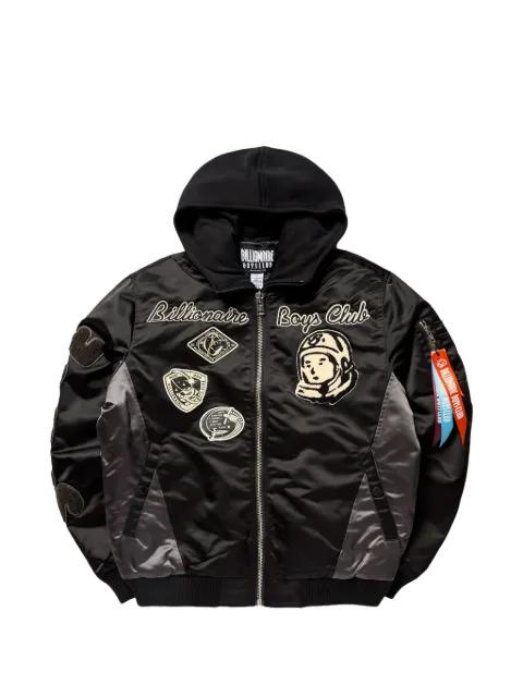 space suit hoodied bomber jacket by BILLIONAIRE BOYS CLUB