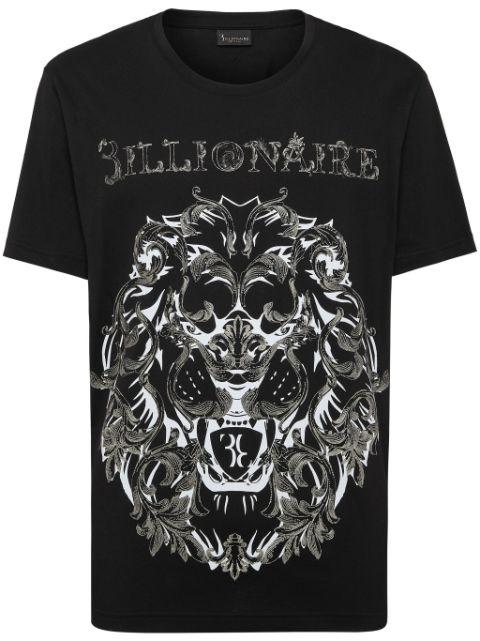 Billionaire print T-shirt by BILLIONAIRE