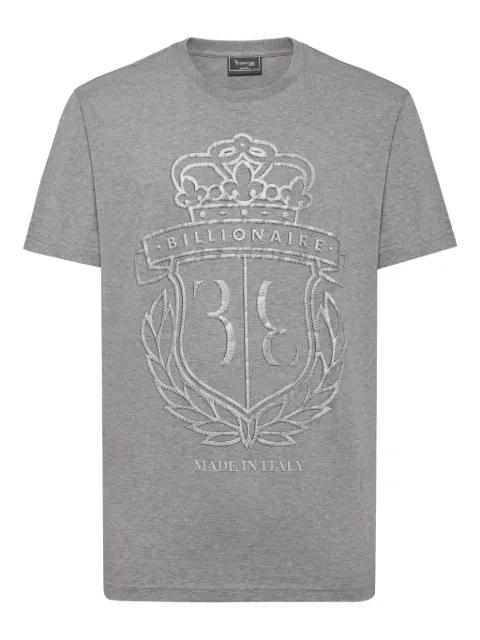Crest round-neck T-shirt by BILLIONAIRE