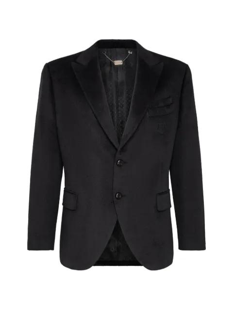 Crest velvet blazer by BILLIONAIRE