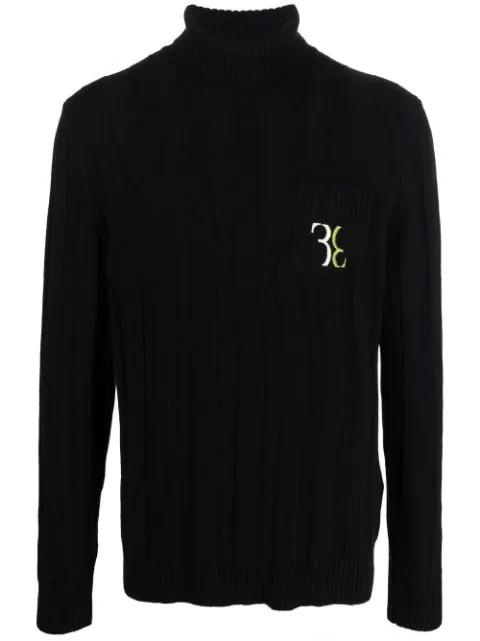 Double B turtleneck knitted jumper by BILLIONAIRE