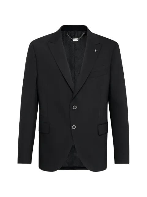 Elegant peak-lapel single-breasted blazer by BILLIONAIRE