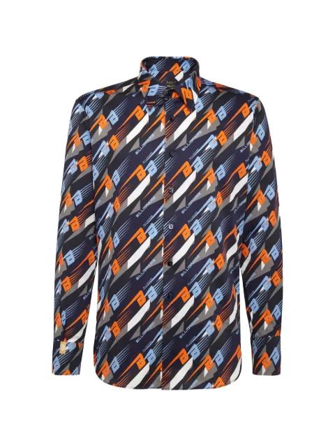 Milano Cars Racing patterned shirt by BILLIONAIRE