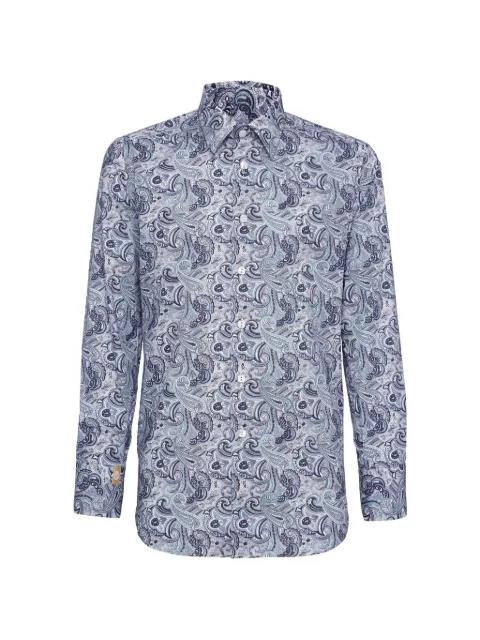 Silver Cut/Milano Original paisley shirt by BILLIONAIRE