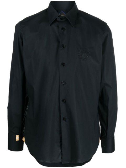Silver Cut cotton shirt by BILLIONAIRE