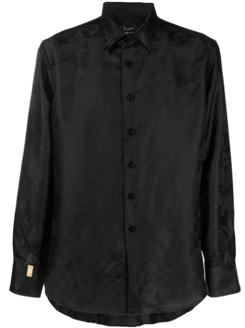 Silver Cut long-sleeved shirt by BILLIONAIRE
