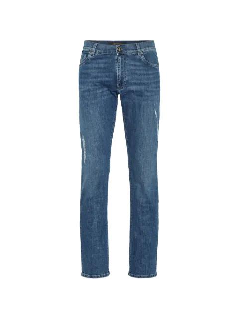 Super Straight Cut Baroque jeans by BILLIONAIRE