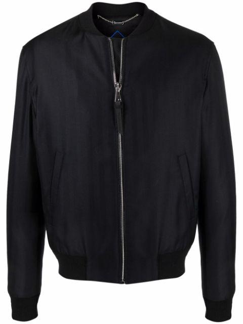 Wolf-print bomber jacket by BILLIONAIRE