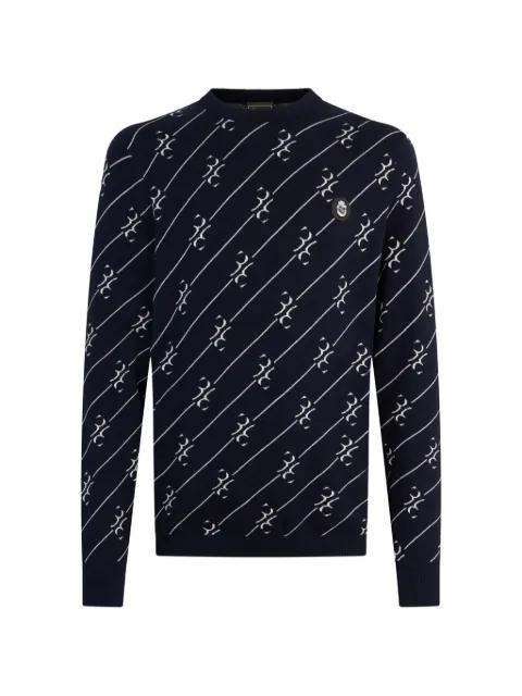 all-over round-neck sweater by BILLIONAIRE