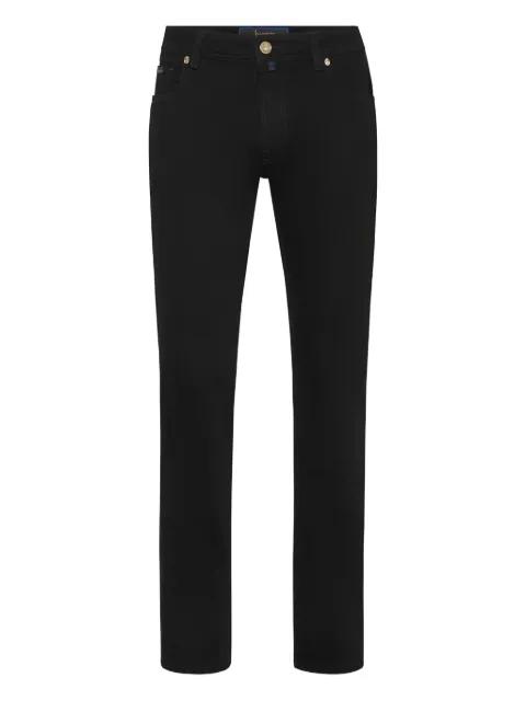 button-closure jeans by BILLIONAIRE