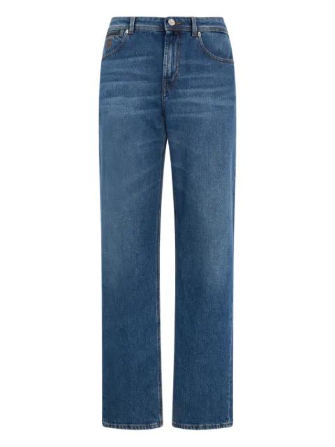 button-fastening jeans by BILLIONAIRE