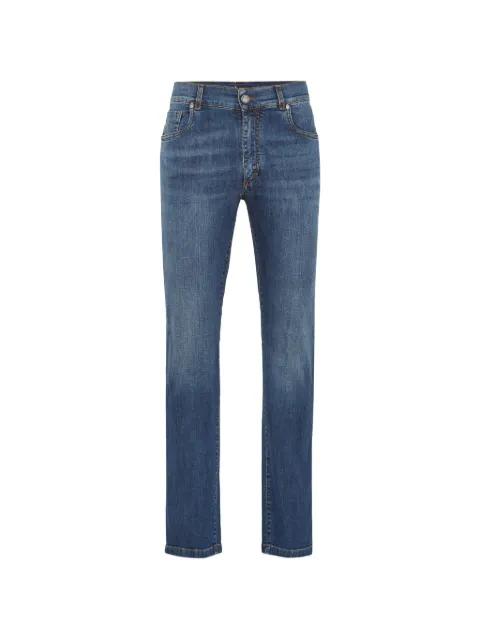 crest five-pocket jeans by BILLIONAIRE