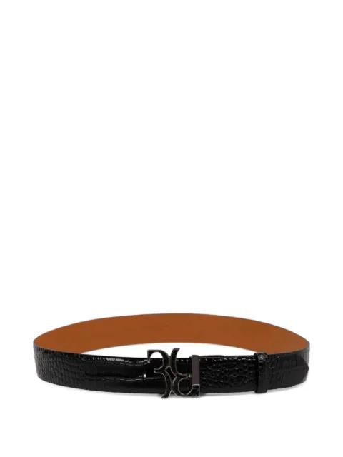 crocco-effect buckle belt by BILLIONAIRE