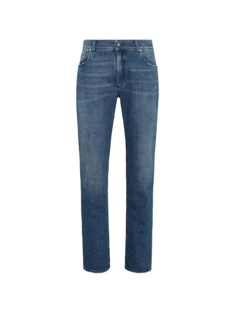 eagle embroidered jeans by BILLIONAIRE