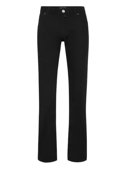 embroidered five-pocket jeans by BILLIONAIRE