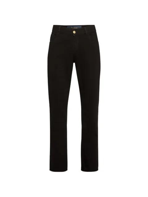embroidered five-pocket jeans by BILLIONAIRE