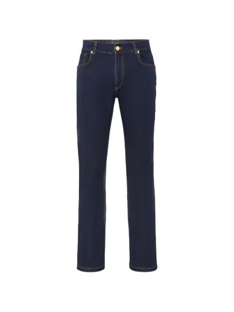 embroidered five-pocket jeans by BILLIONAIRE
