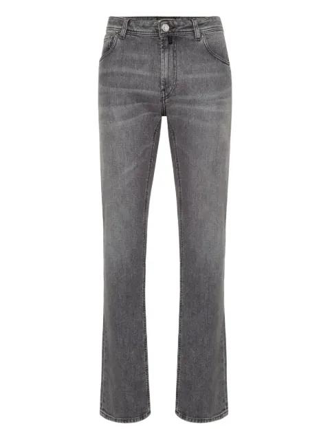 embroidered five-pocket jeans by BILLIONAIRE