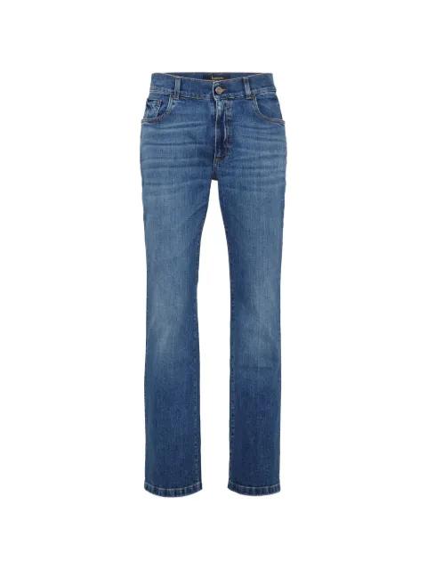 embroidered five-pocket jeans by BILLIONAIRE
