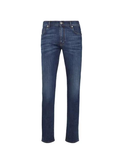 embroidered jeans by BILLIONAIRE