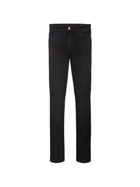 embroidered jeans by BILLIONAIRE