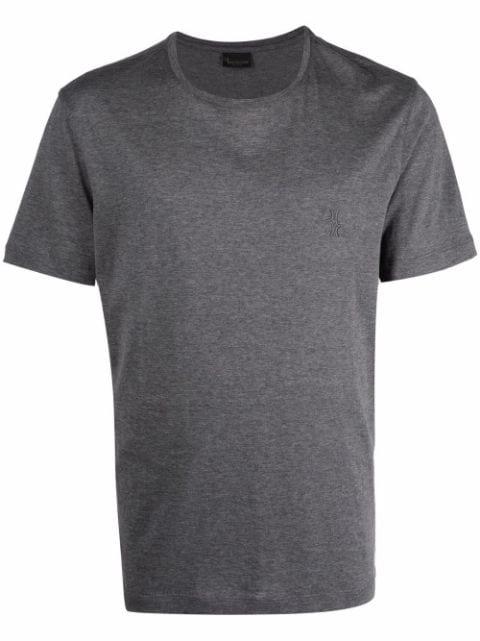 embroidered-logo T-shirt by BILLIONAIRE