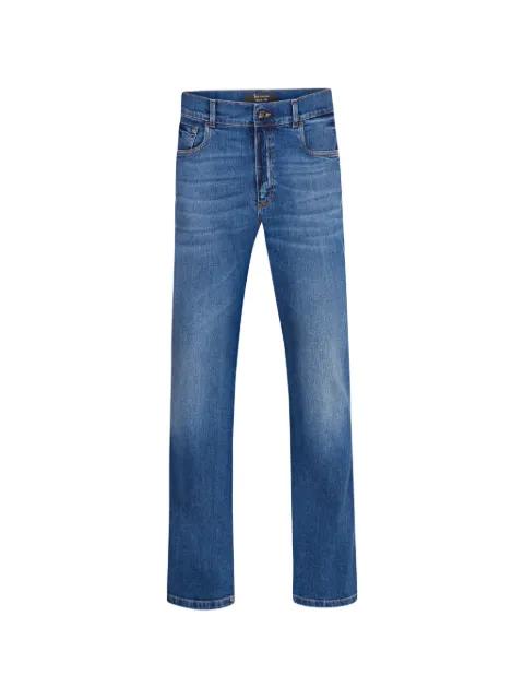 embroidered-logo five-pocket jeans by BILLIONAIRE