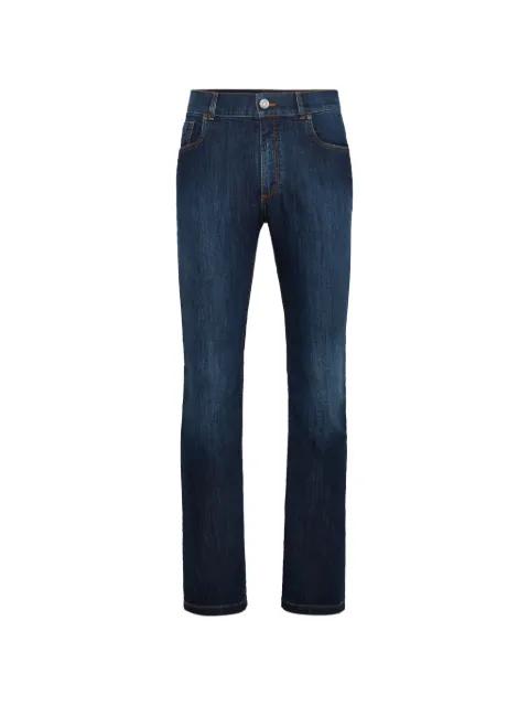embroidered-logo straight jeans by BILLIONAIRE