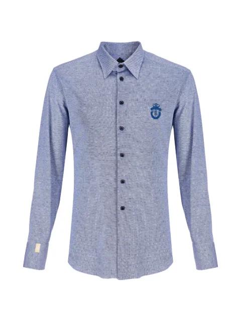 embroidered slim shirt by BILLIONAIRE