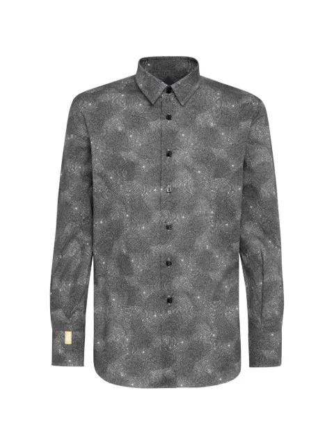 geometric cut shirt by BILLIONAIRE