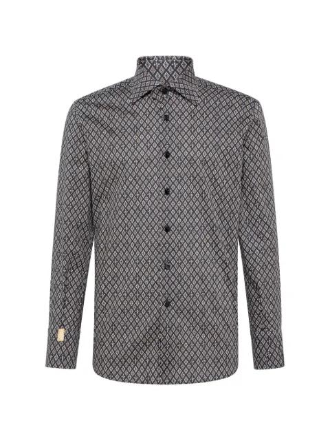 geometric long-sleeved shirt by BILLIONAIRE