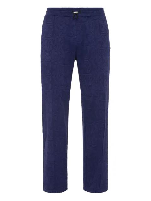 jacquard track pants by BILLIONAIRE