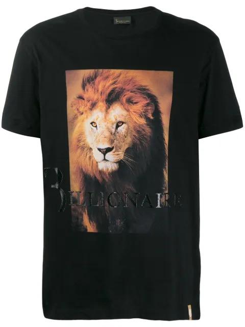 lion print T-shirt by BILLIONAIRE