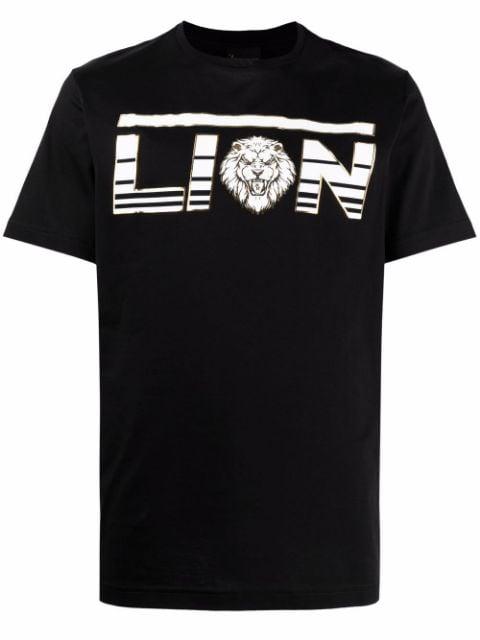 lion-print T-shirt by BILLIONAIRE