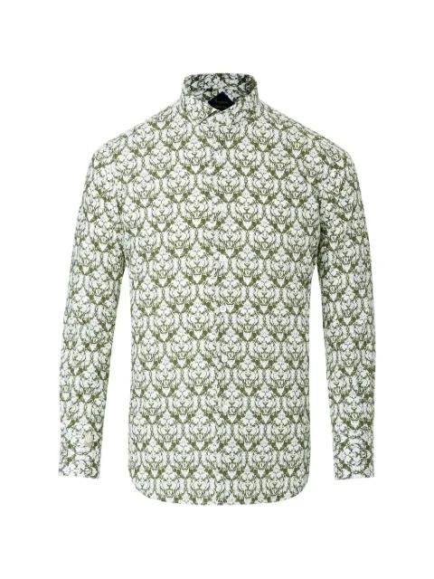 lion print shirt by BILLIONAIRE