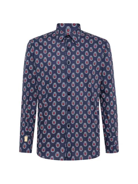 lion rampant print shirt by BILLIONAIRE