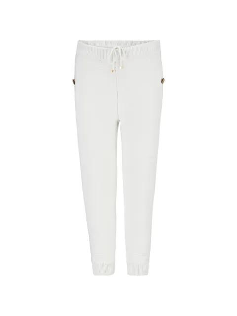 logo-detail knit track pants by BILLIONAIRE