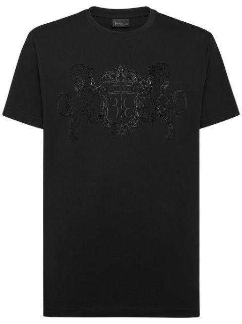 logo-embellished cotton T-shirt by BILLIONAIRE