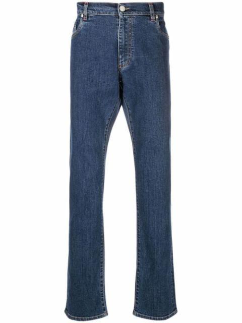 logo-embroidered jeans by BILLIONAIRE