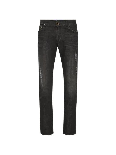 logo-embroidered jeans by BILLIONAIRE