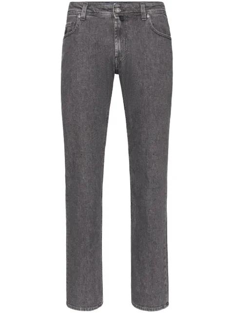 logo-embroidered jeans by BILLIONAIRE