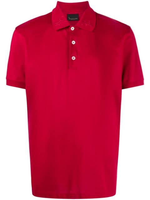 logo-embroidered polo shirt by BILLIONAIRE