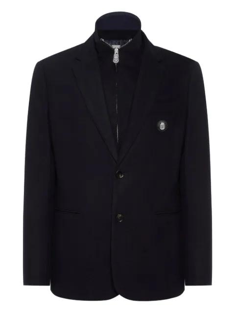 logo-patch blazer by BILLIONAIRE