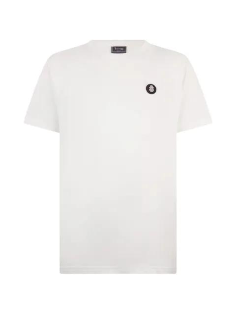 logo-patch crew-neck T-shirt by BILLIONAIRE