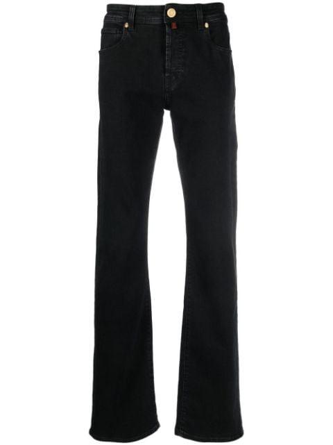logo-patch denim jeans by BILLIONAIRE