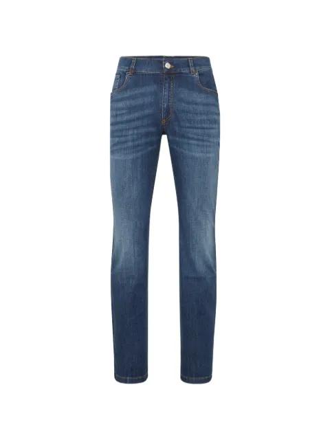 logo-patch denim jeans by BILLIONAIRE