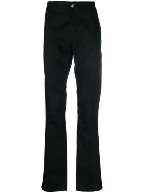 logo-patch slim-fit jeans by BILLIONAIRE