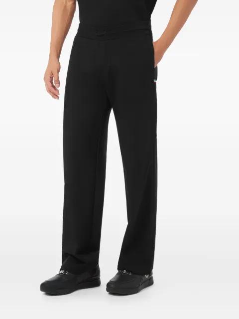logo-patch track pants by BILLIONAIRE